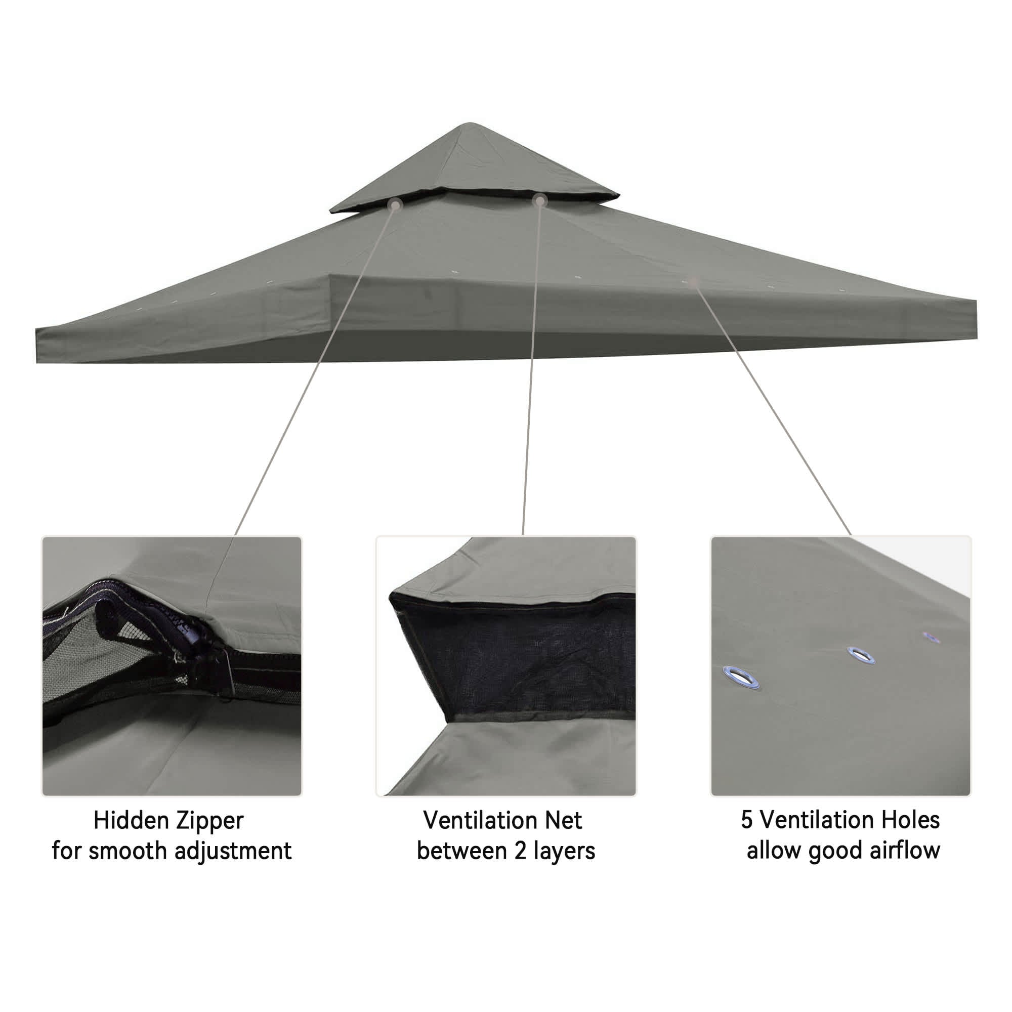 Yescom 07TOP001-8T-09-LO Canopies-Sl - View #2