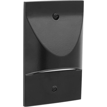 Progress Lighting 4-Watt Black Hardwired LED Step Light Progress Lighting 4-Watt Black Hardwired LED Step Light
