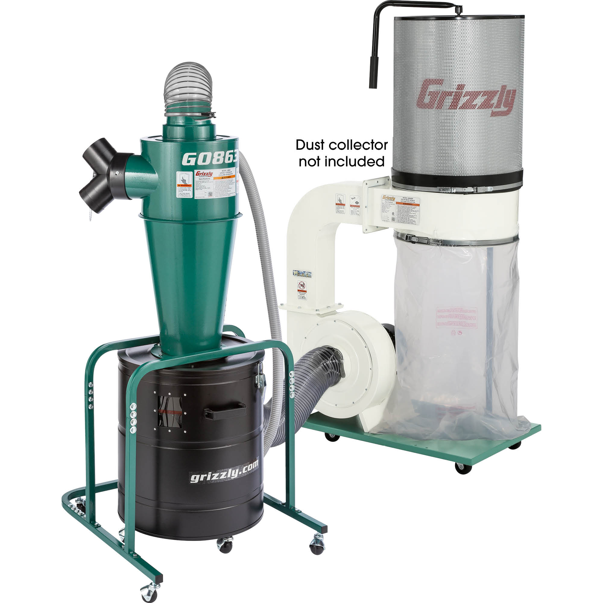 Grizzly G0863 Dust-Collection-Attachments - View #3