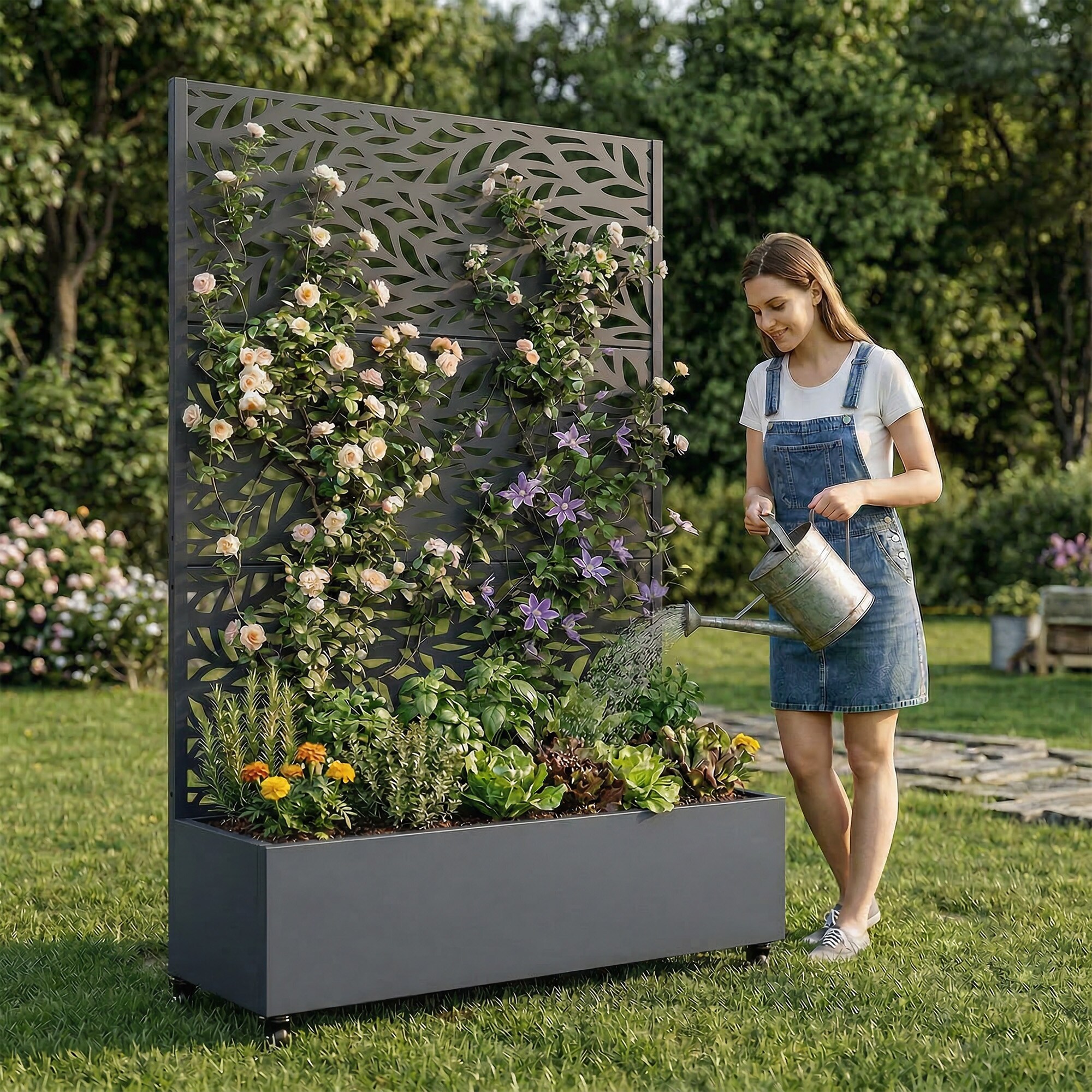 Wooakway LS0605-603A54 Raised-Planter-Boxes - View #3