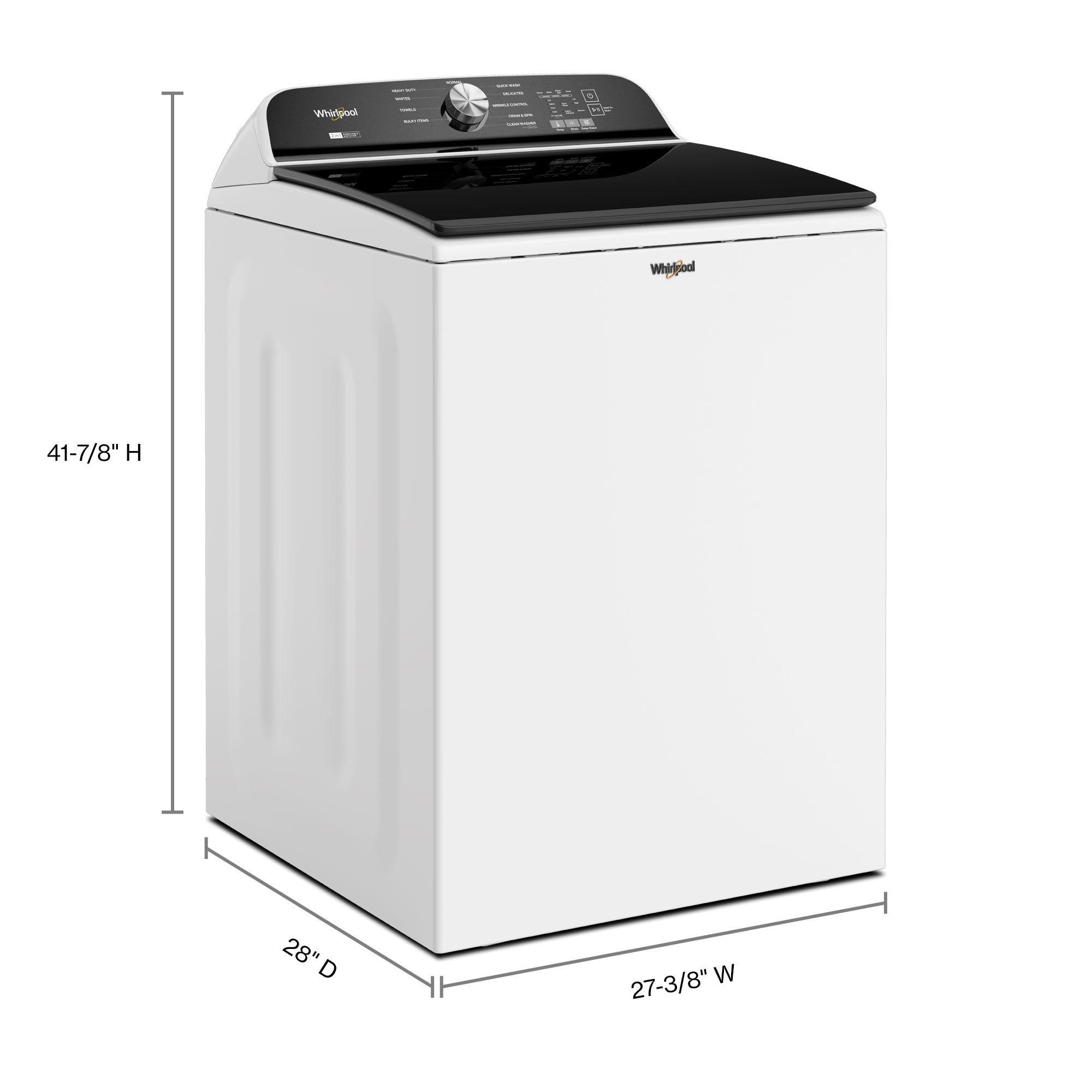 BLACK+DECKER 0.9-cu ft Portable Impeller Top-Load Washer (White) in the  Top-Load Washers department at