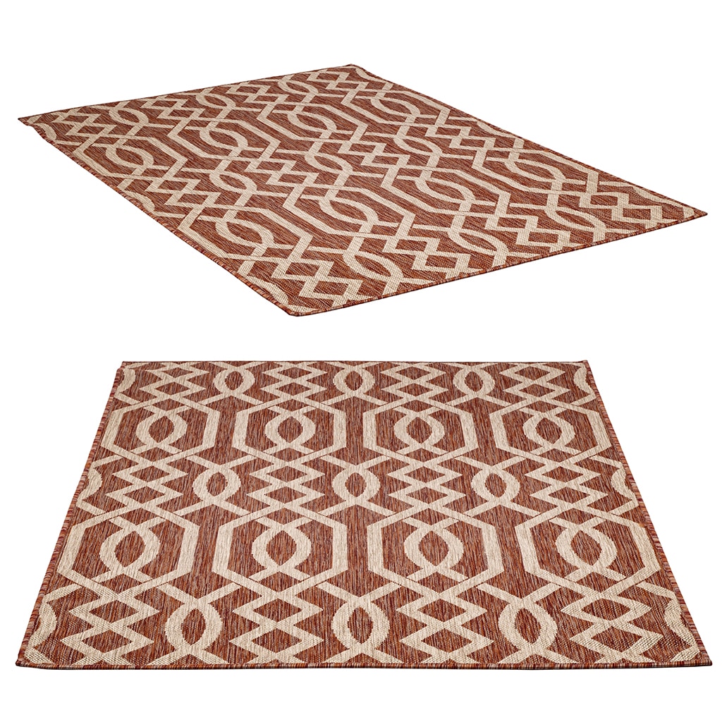  3' x 30' Runner Rugs with Rubber Backing, Indoor Outdoor  Utility Carpet Runner Rugs, Checkered Brown, Can Be Used as Aisle for The  RV and Boat, Laundry Room and Balcony 