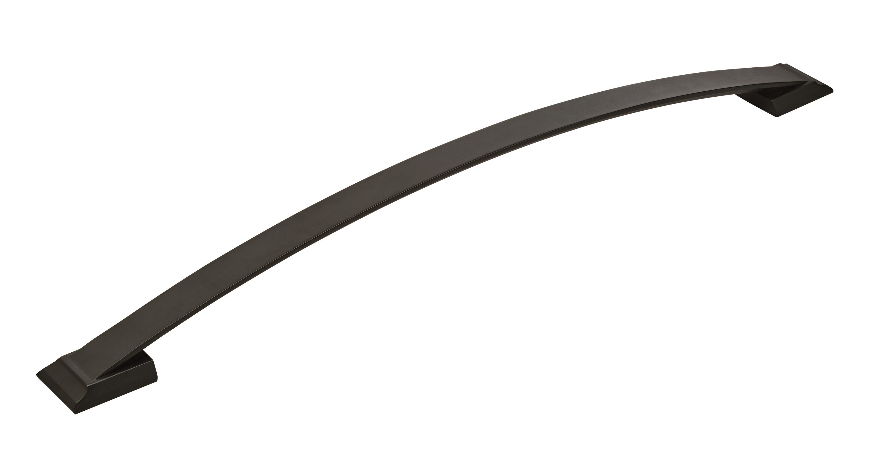 Amerock BP29367BBR Candler 18-in , 457mm Center to Center Black Bronze Arch Handle For Use on Appliances Drawer Pulls