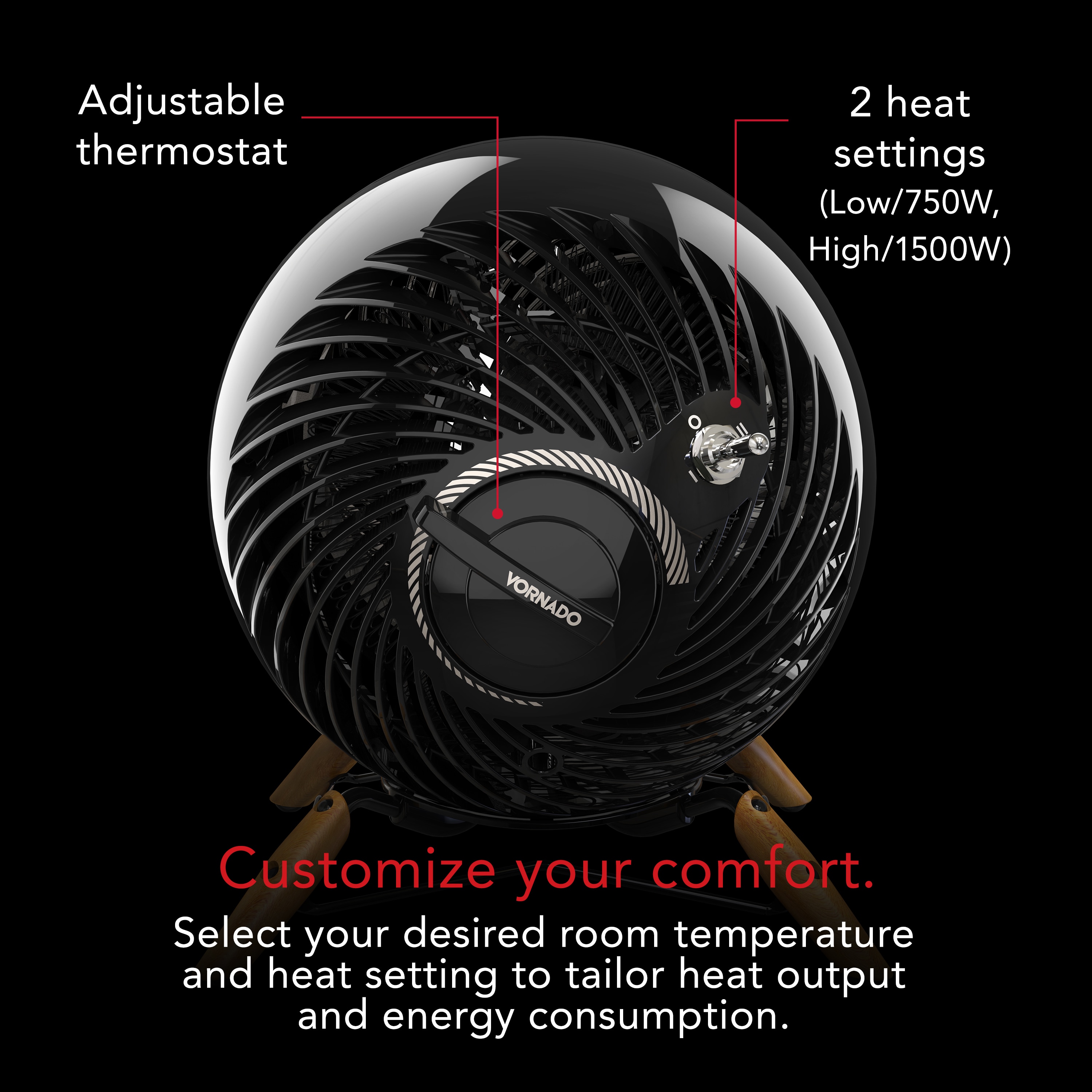 Vornado EH1-0135-06 Portable-Electric-Heat - View #17