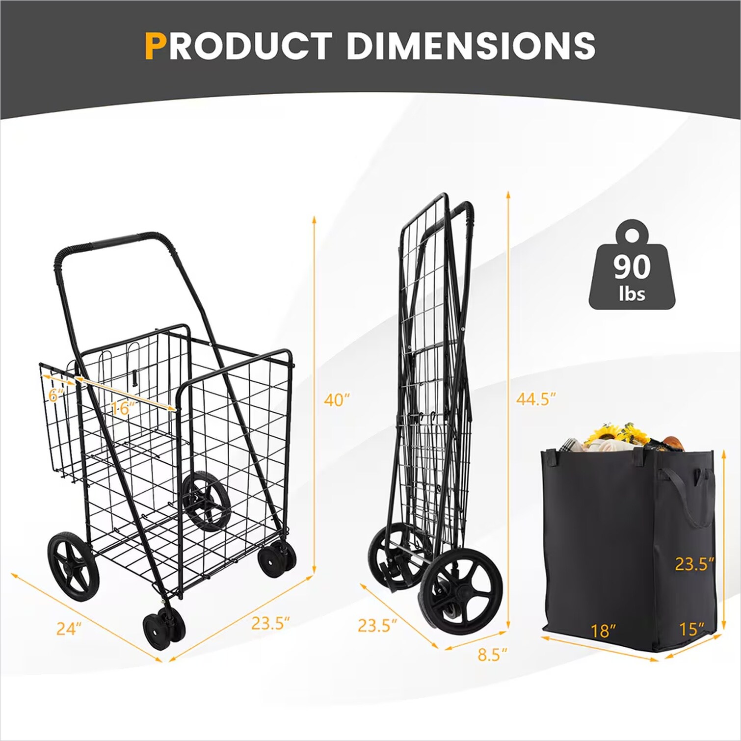 Naturefalls CZSQ7Q59KWC2 Plant-Caddy-Cart - View #3