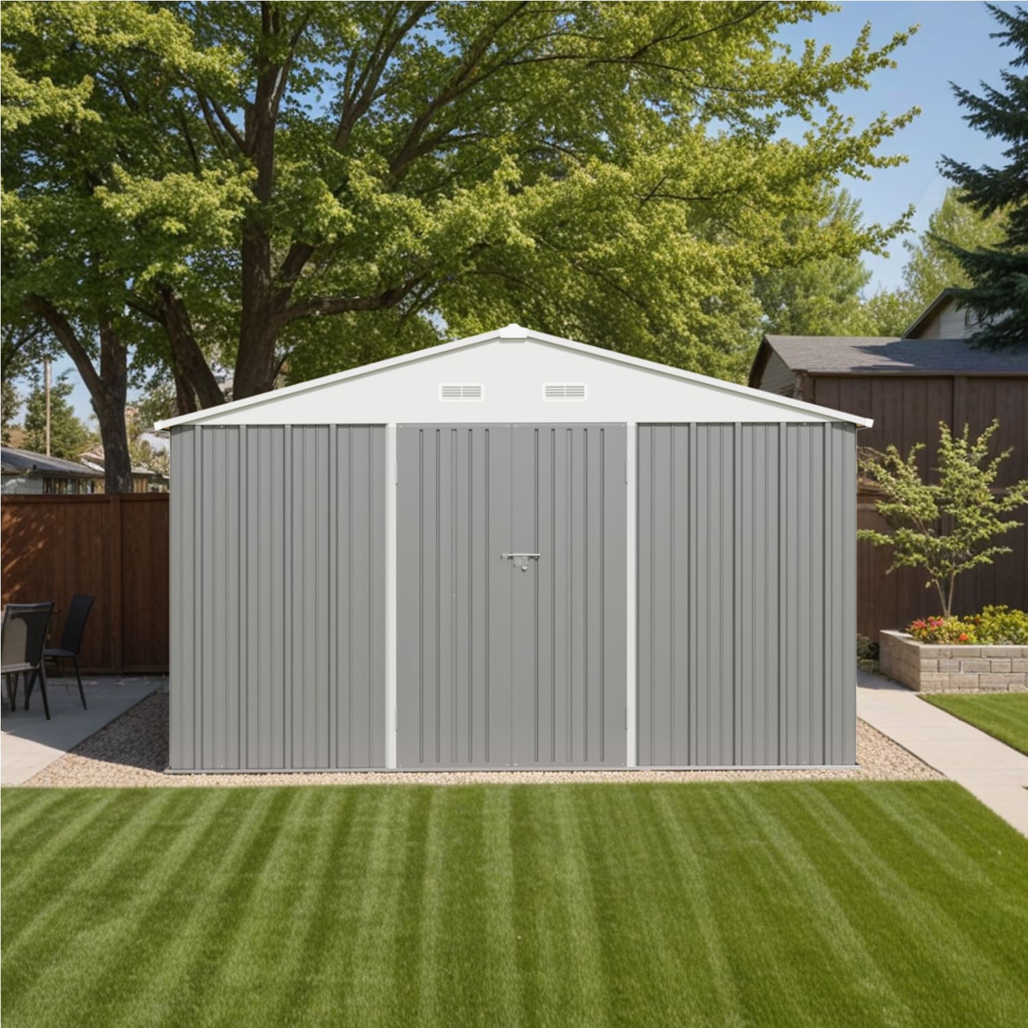 Patiowell WES-0629-4 Metal-Storage-Buildings-Sheds - View #4