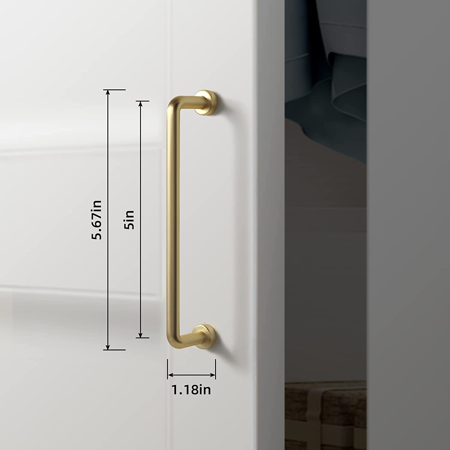 Miaokesen 1827TLS-128 Cabinet-Pulls - View #2