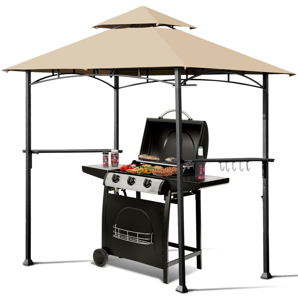 CASAINC WF-OP70423-LA Wood-Resin-Gazebos - View #2