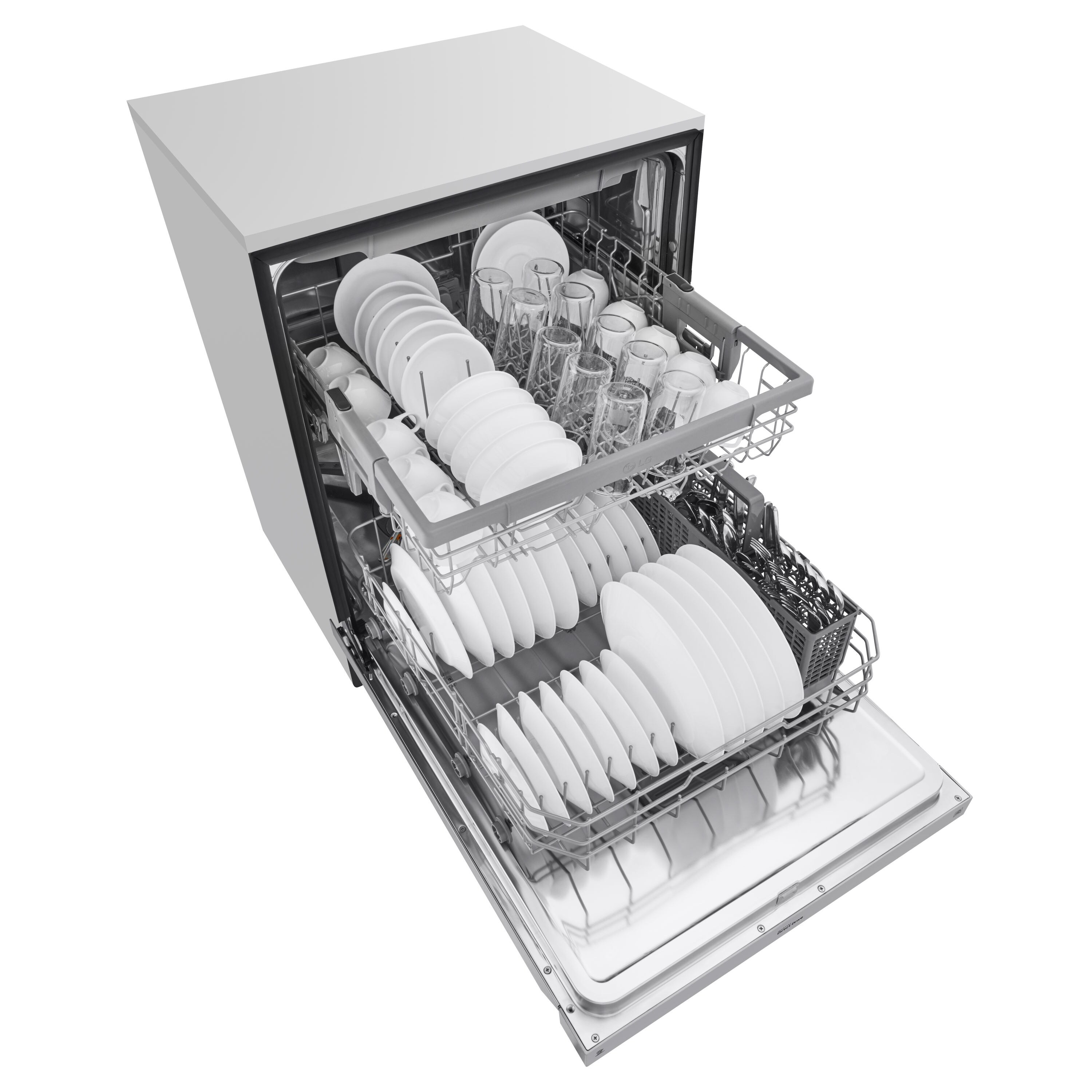 LG QuadWash 46Decibel Front Control 24in BuiltIn Dishwasher