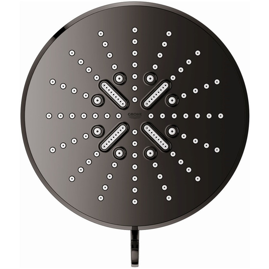 Chrome 3-Setting Wall Mounted Rain Shower Head