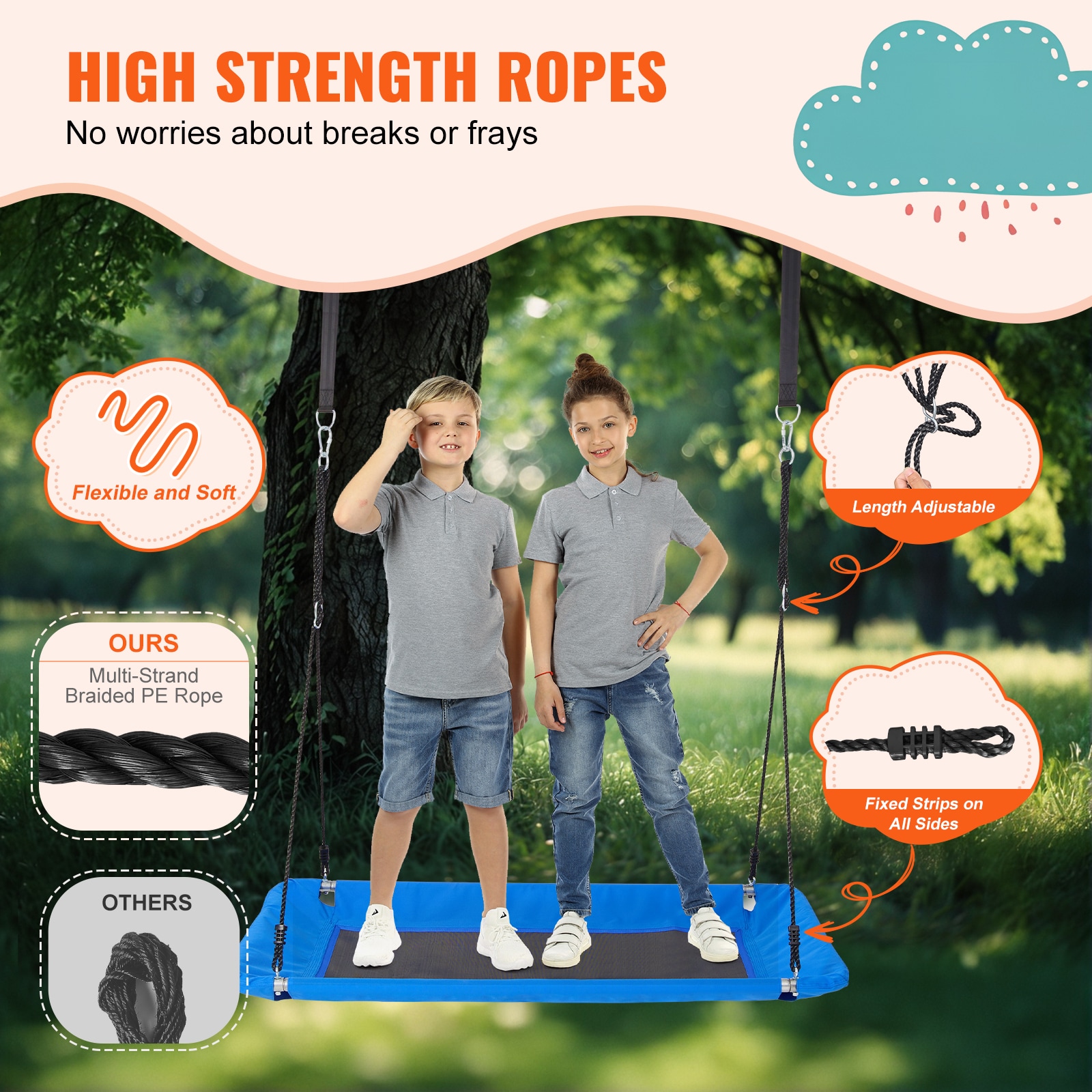 SVOPES SVOPESLSJD60Y07619V0 Playset-Swings - View #5