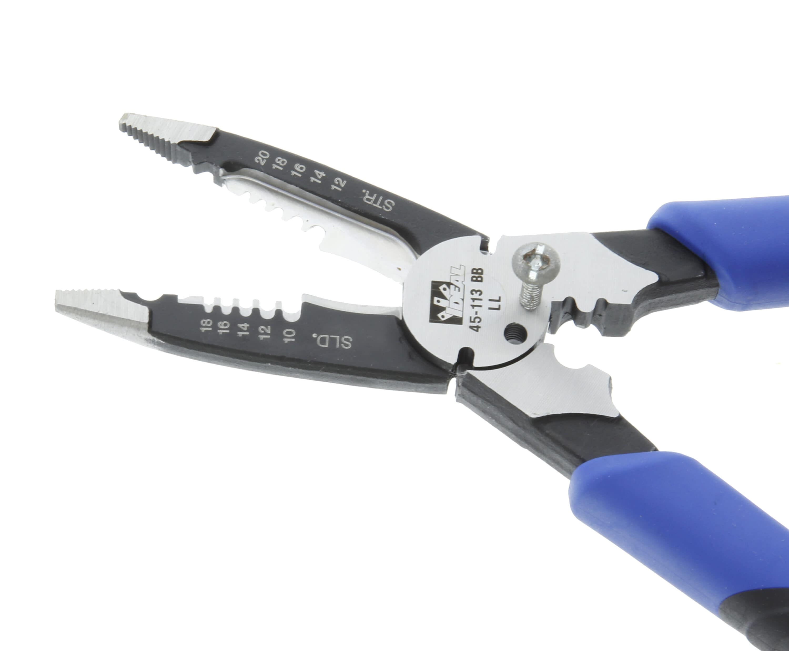IDEAL 8.5-in Electrical Needle Nose Pliers with Wire Cutter in the Pliers  department at