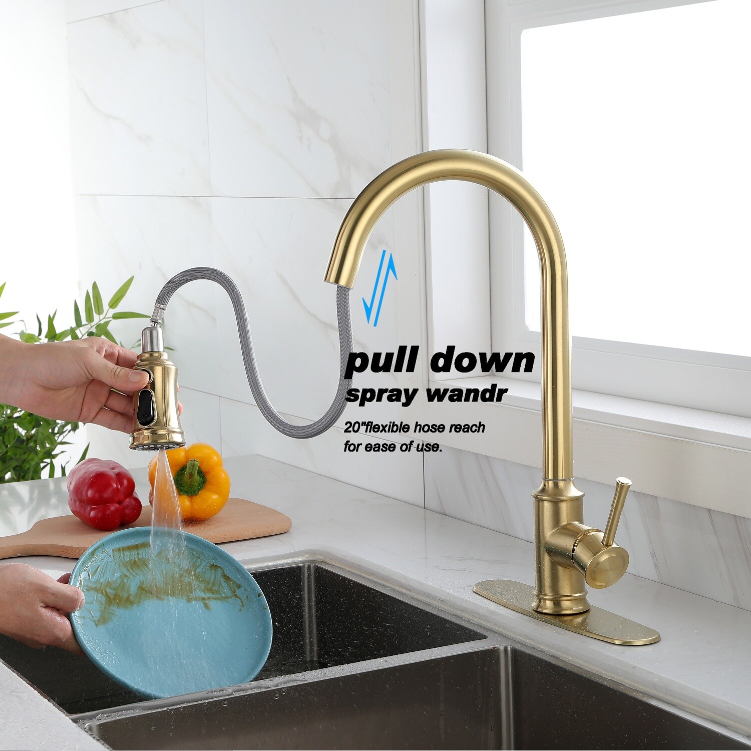 Damerin KT-ZF-02 Kitchen-Faucets - View #6