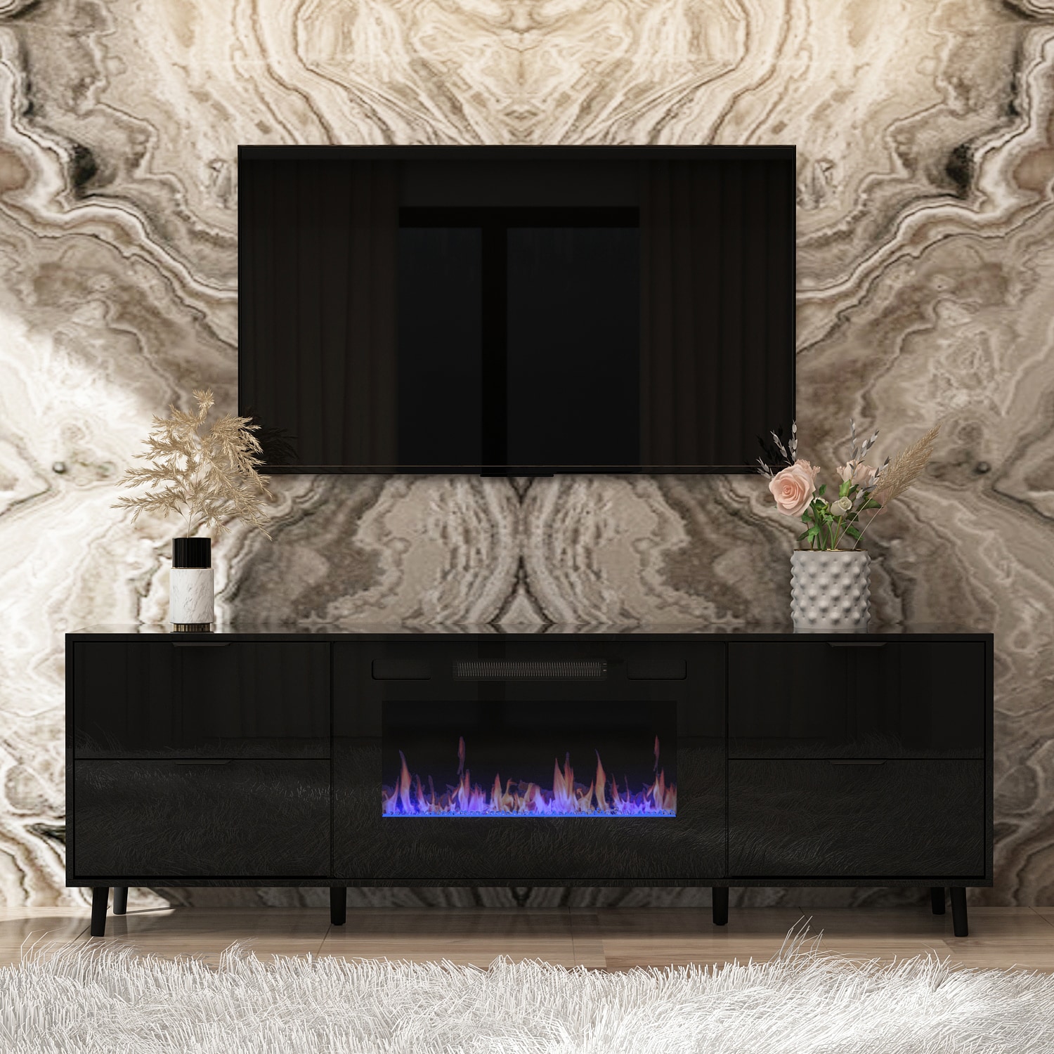 FUFU&GAGA KF020305-01+308 Electric-Fireplaces - View #3