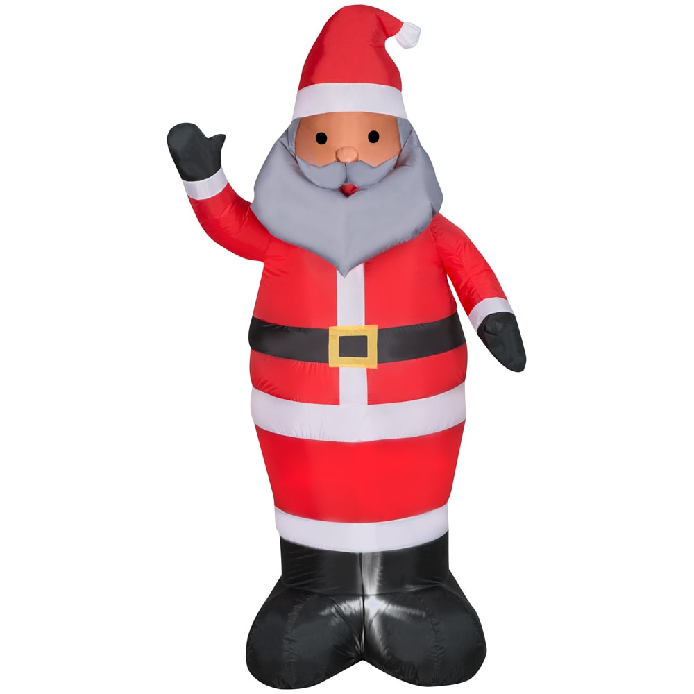 Holiday Living 117916 6.99-ft Lighted Santa Christmas Inflatable