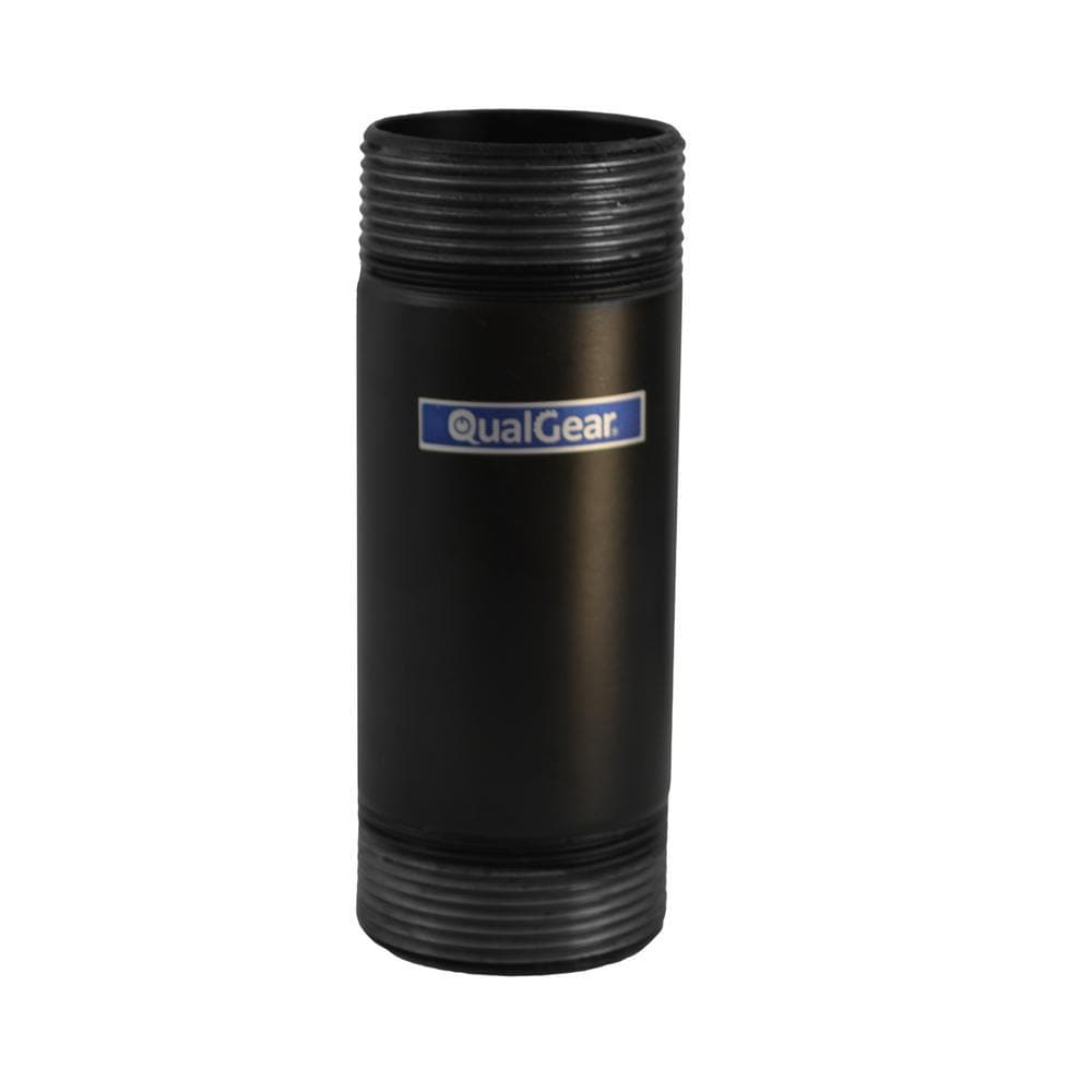 QualGear QG-PRO-PM-3IN-B Pro-Av 1.5-in NPT Threaded Pipe, 3-in Length, Black