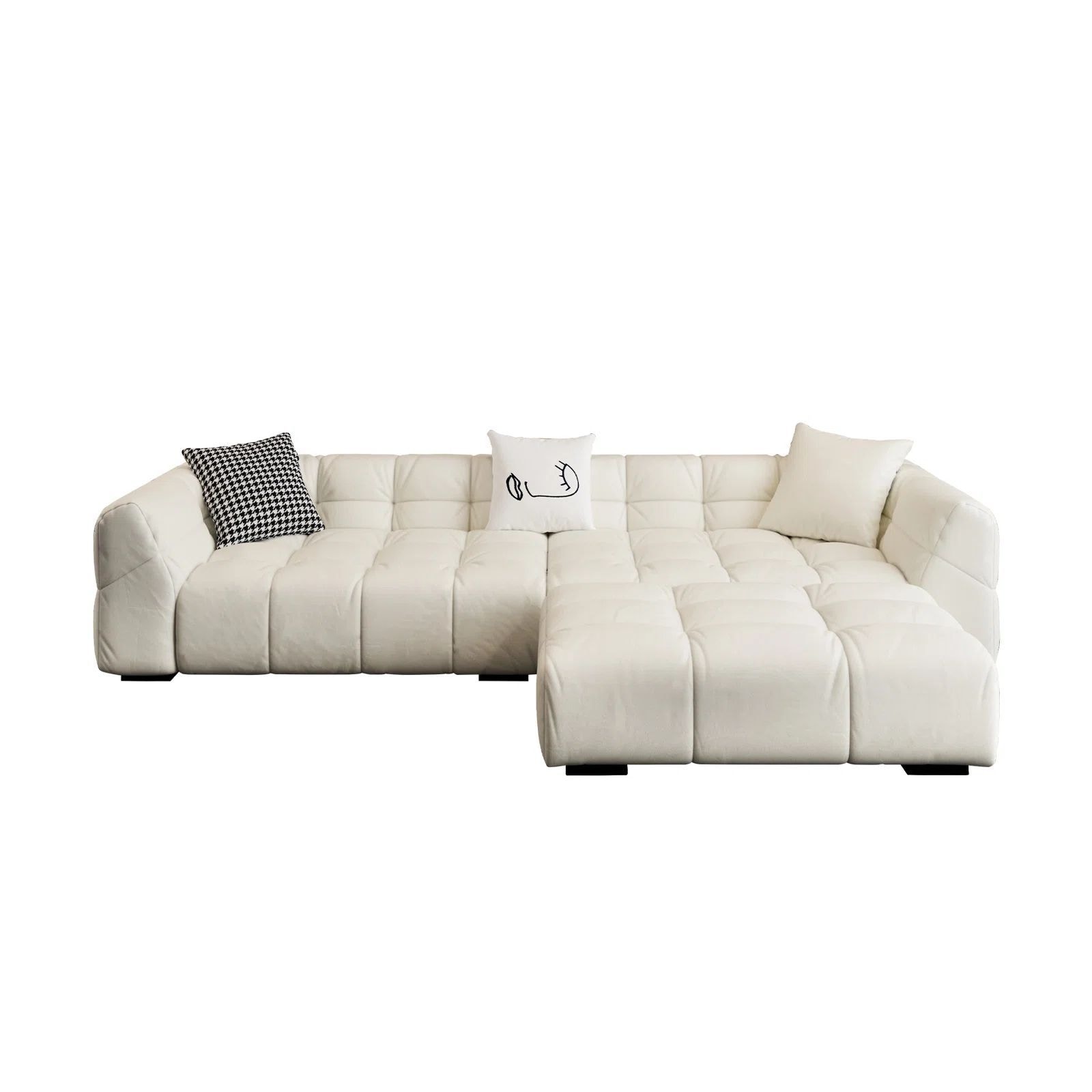 Oizaye DB-WW-S-2304BG Sofas-Loveseats - View #2