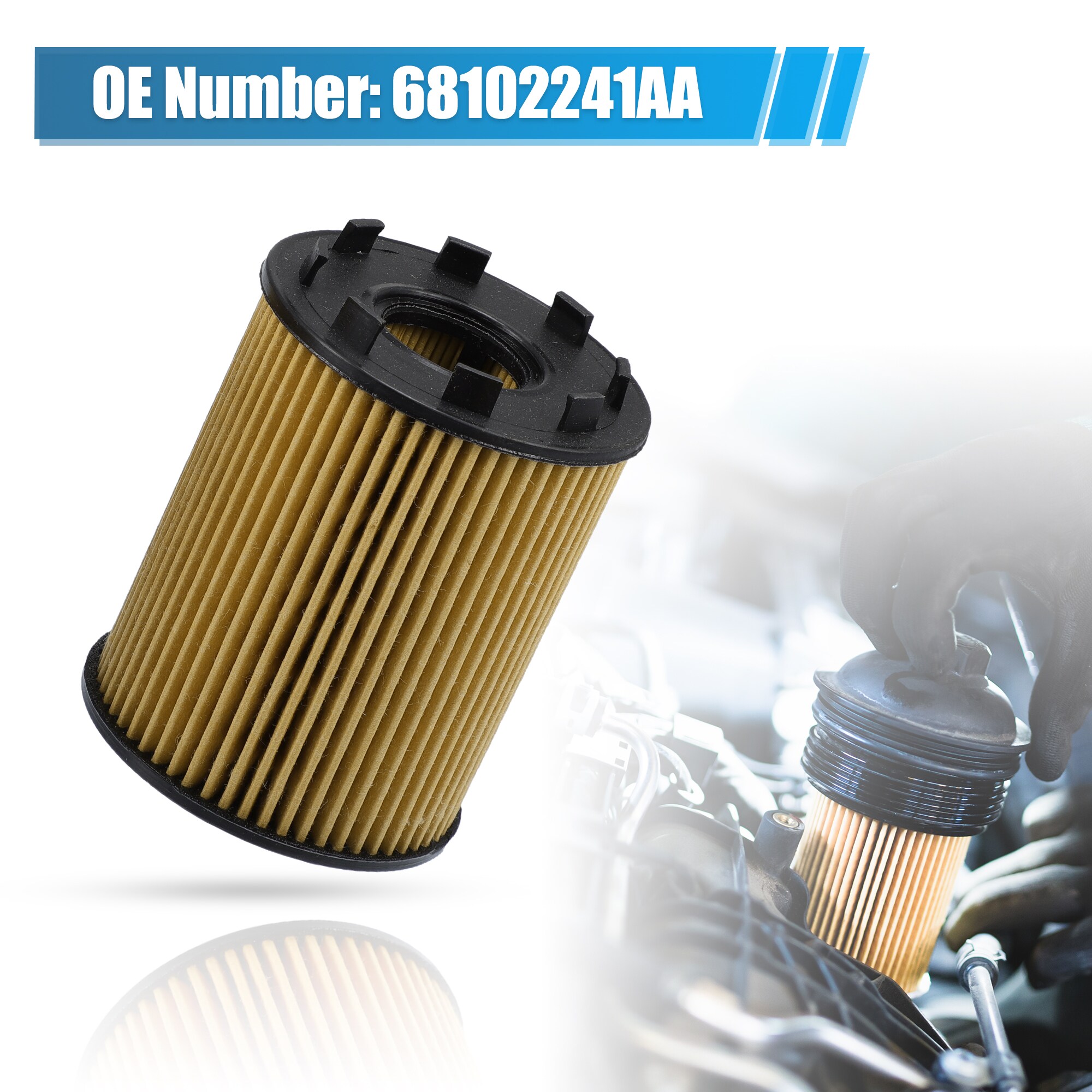 Unique Bargains S26011300UX2709 Ope-Oil-Filters - View #3
