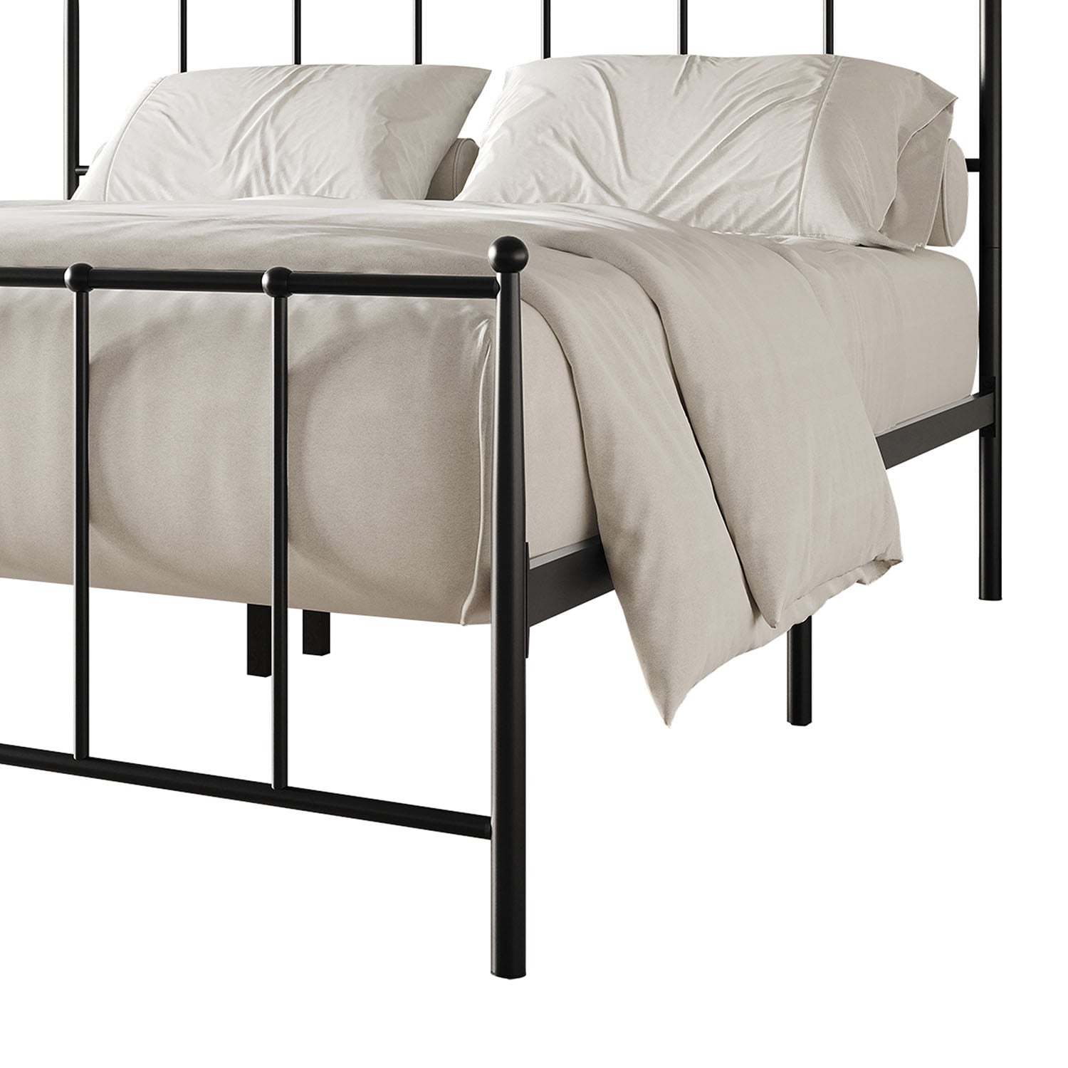 CasePiece CMB026QPL-BK-MT beds - View #6