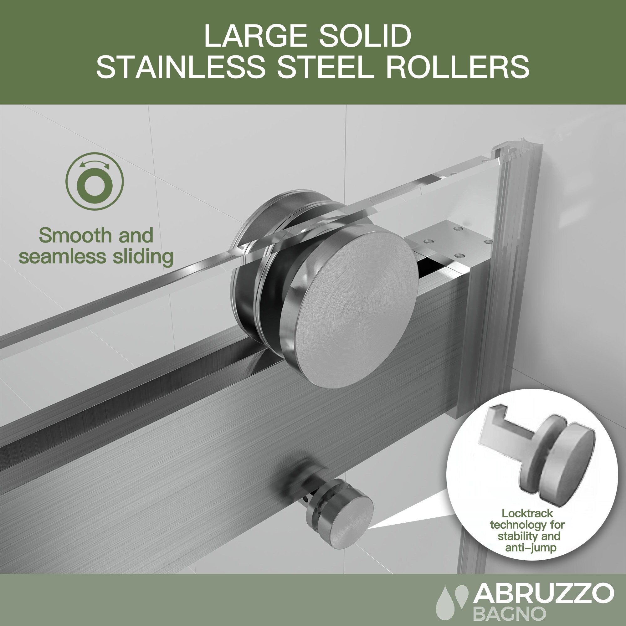 Forclover ALBIN6076BN Shower-Doors - View #6