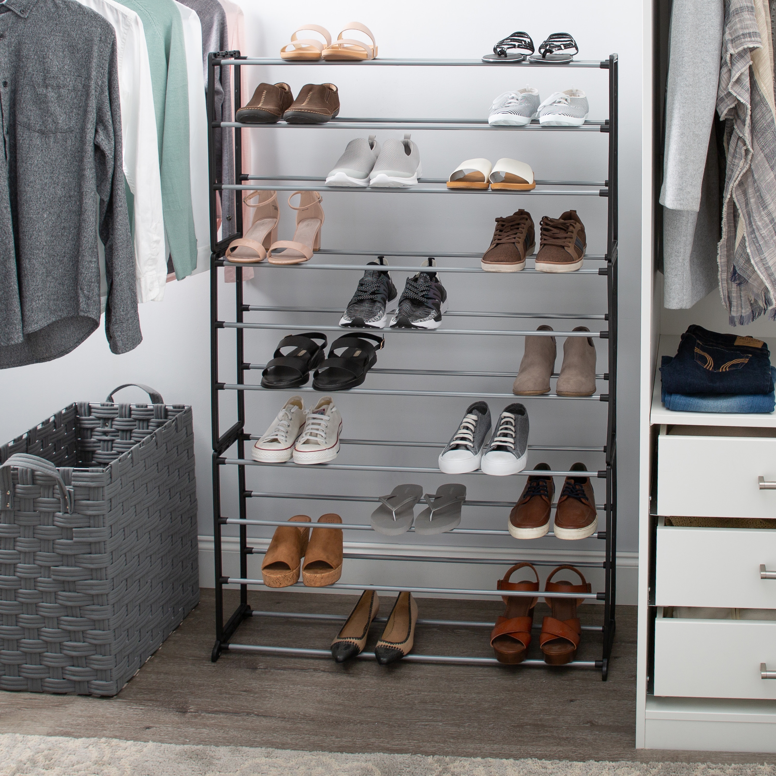 Simplify 23204-BLACK Shoe-Racks - View #6