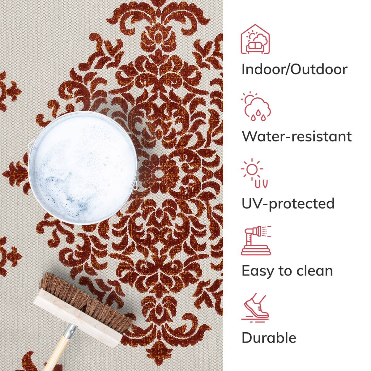 Well Woven DO-500-4 rugs - View #5
