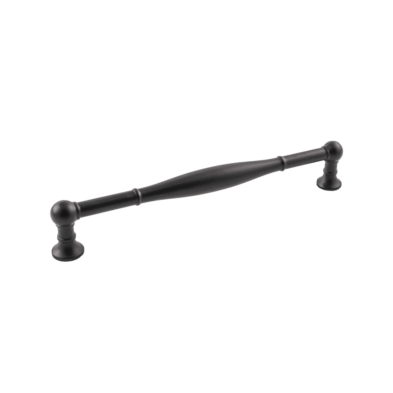 Belwith Keeler B076293-MB Fuller 8-13/16-in , 224mm Center to Center Matte Black Rectangular Handle Drawer Pulls