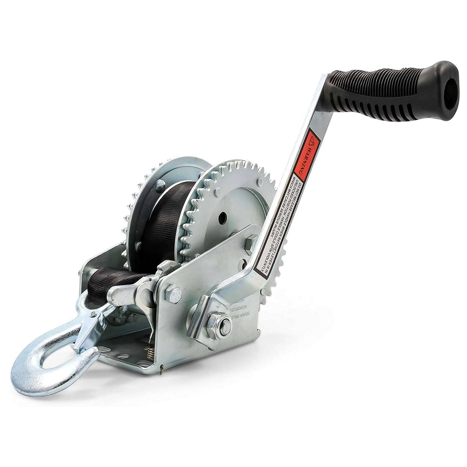 CAMCO Steel Marine Durable Corrosion Resistant Towing Winch w/ 1200-lb Capacity #180516
