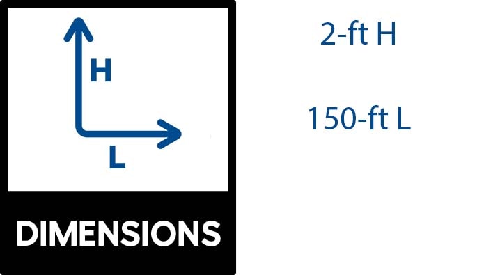 Acorn International PN224150 Rolled-Fence - View #2