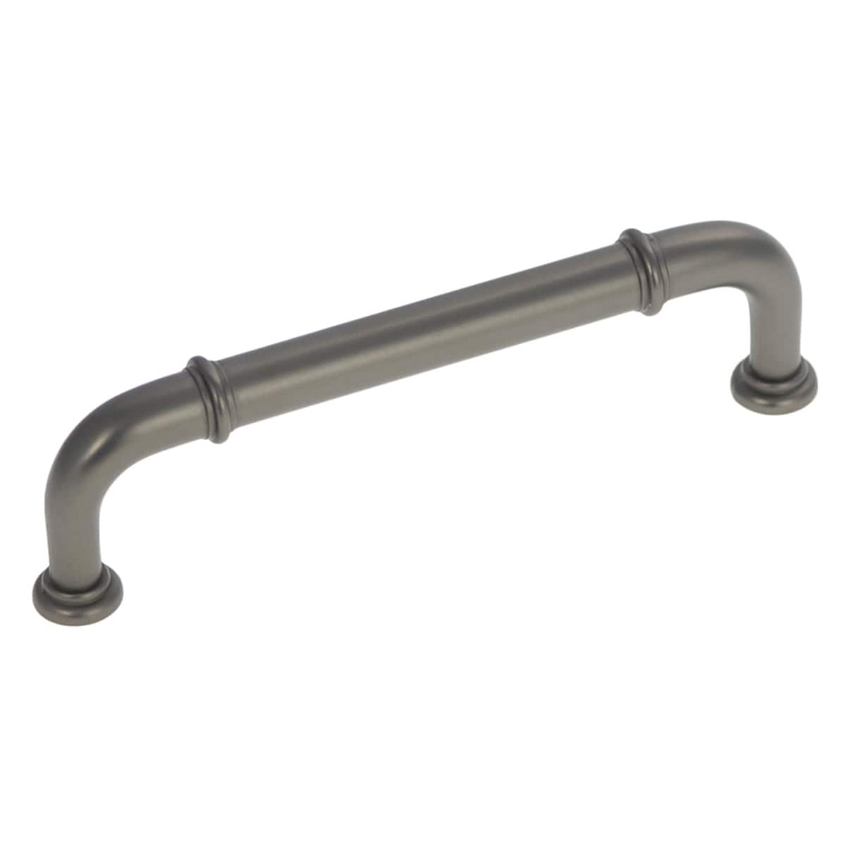 Hickory Hardware P3381-BM-10B Cottage 3-3/4-in , 96mm Center to Center Black Mist Rectangular Handle 10 -Pack