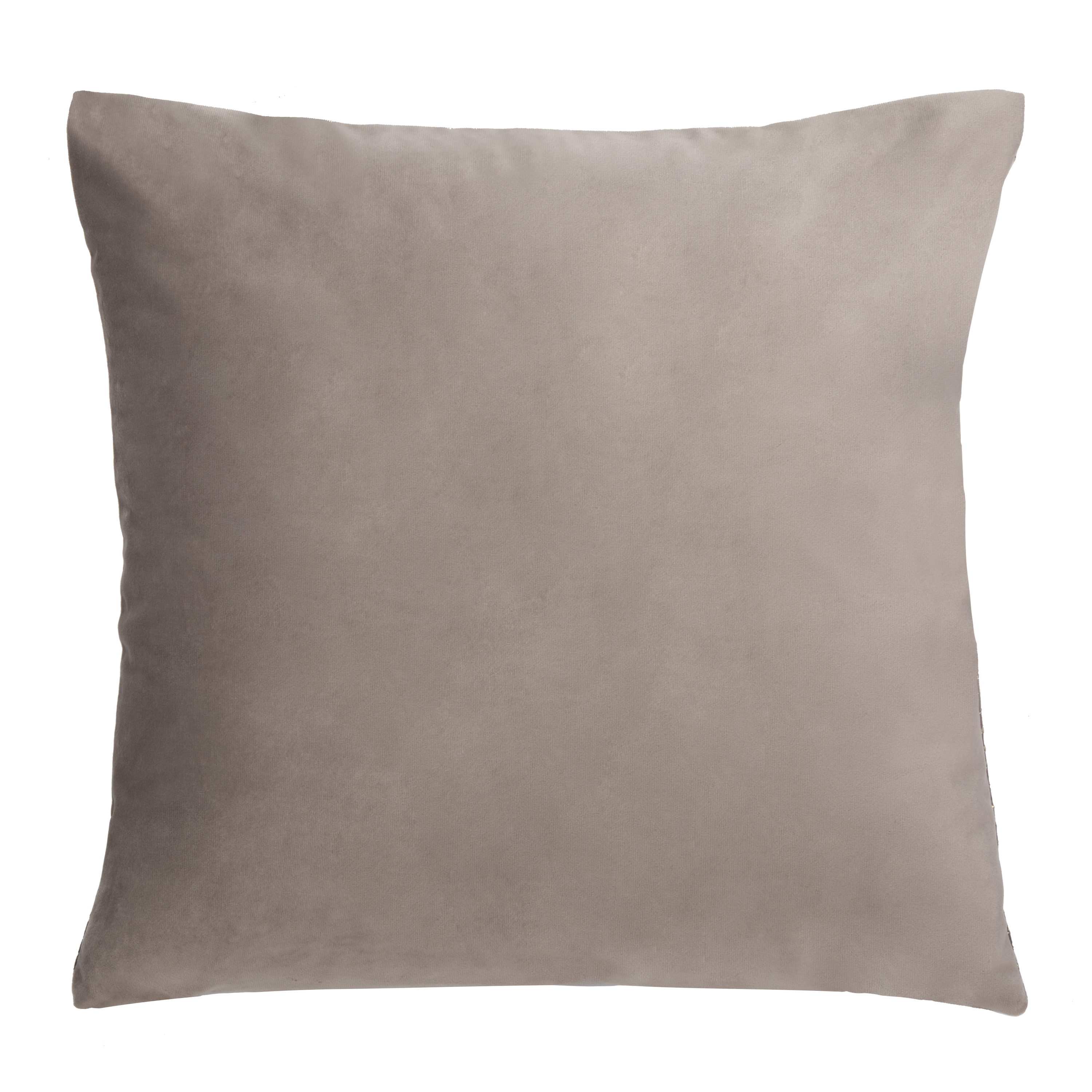 Sarla 19" Square Brown and Gold Art Deco Pillow