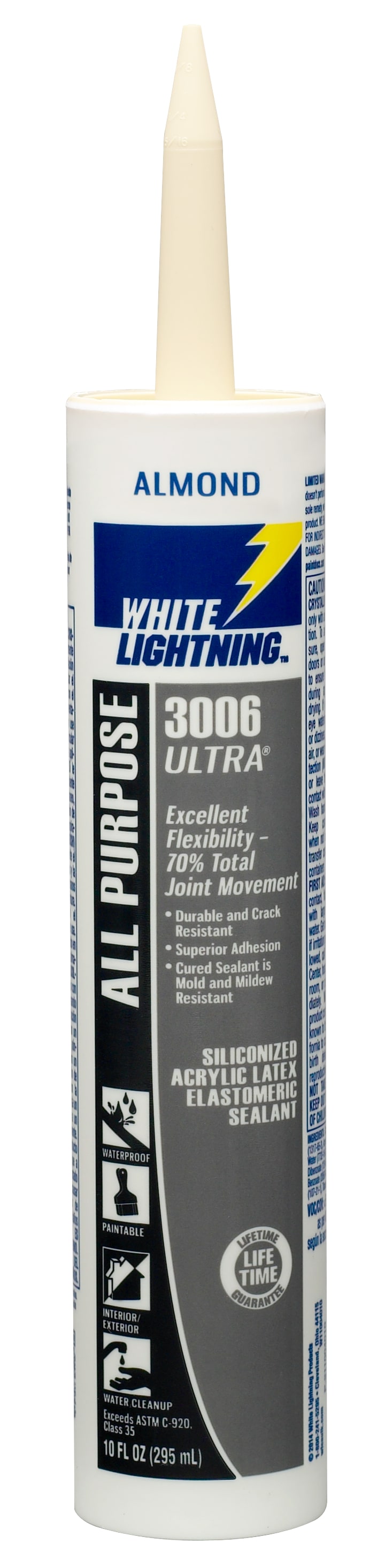 Silicone Rubber- All Purpose - White Lightning