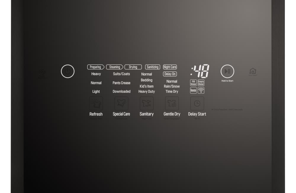 LG S3MFBN Styler Smart Steam Clothing Care System - Mirror finish -  Fanning's Appliances