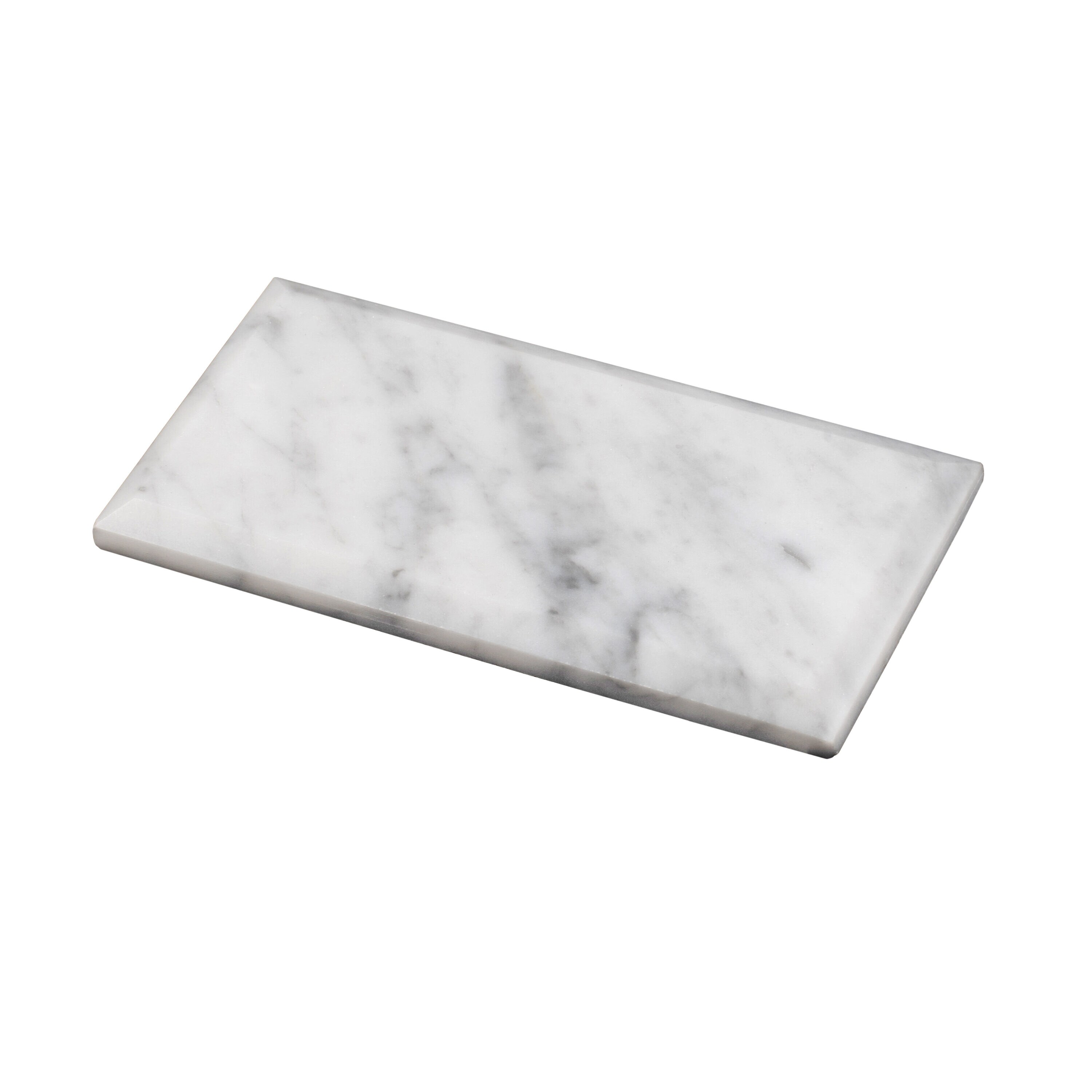 Apollo Tile (Sample) White 3-in x 6-in Polished Marble Floor and Wall ...