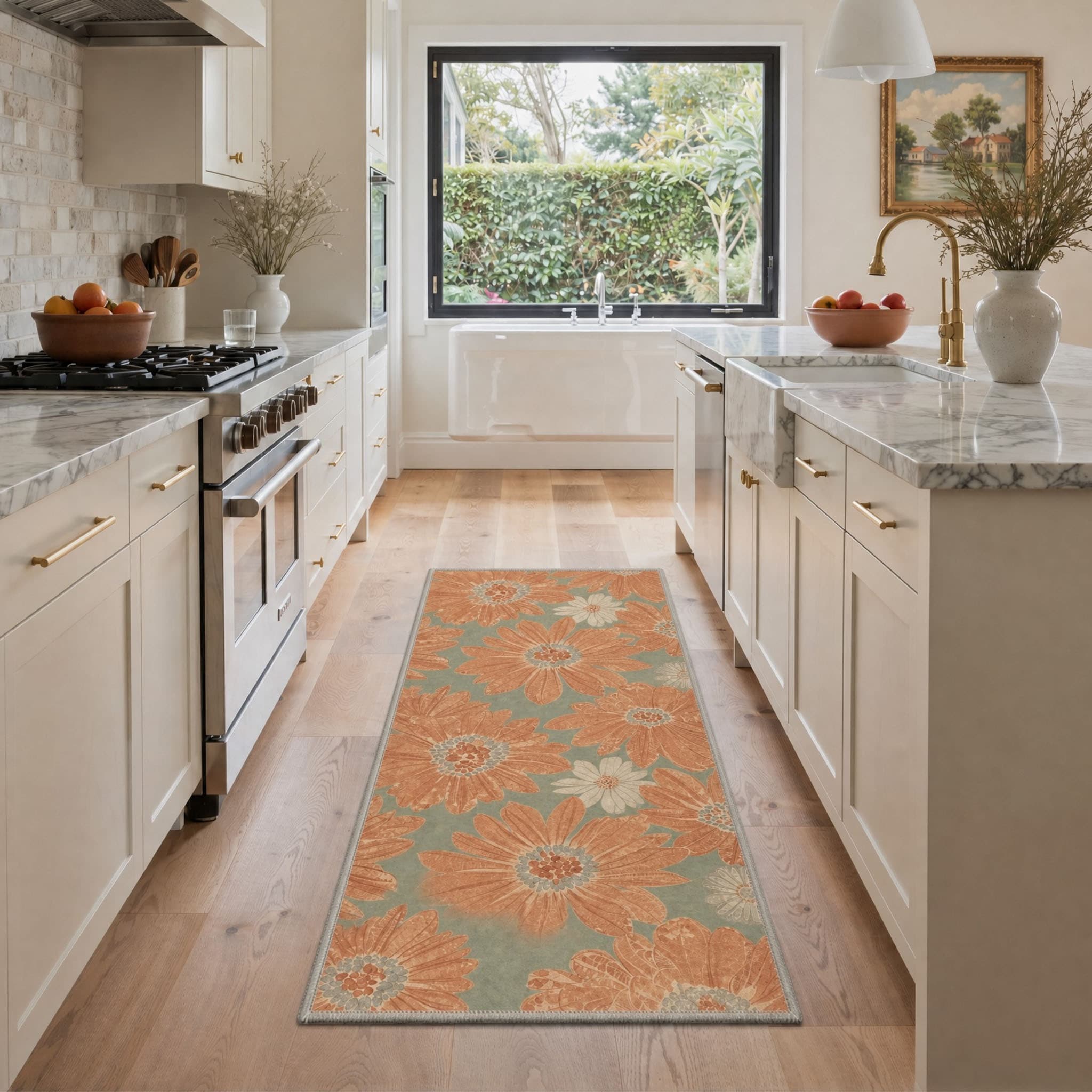BAVNI ARF2053-ORANGE-2.5X6 rugs - View #3