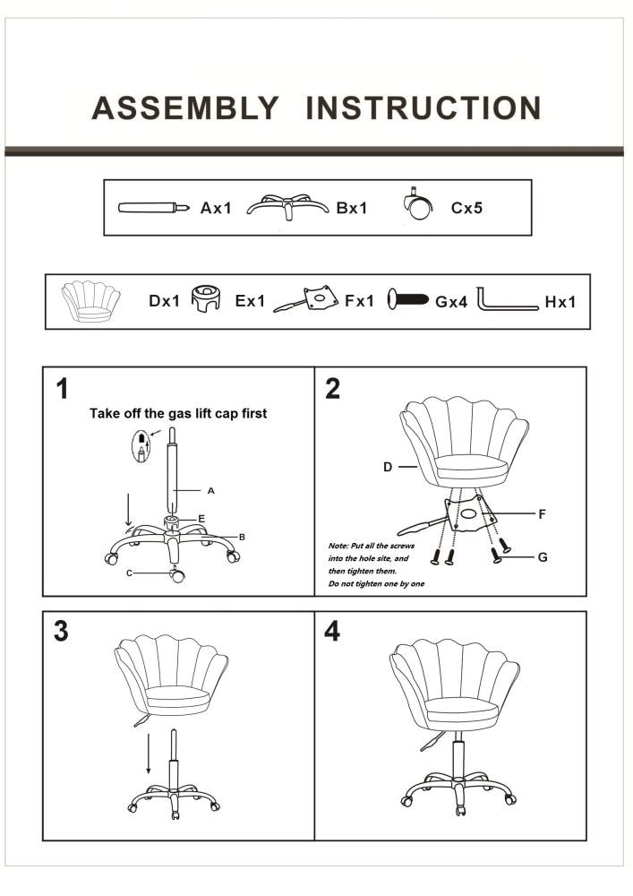 CASAINC WF-HFSN-813GN Office-Chairs - View #2
