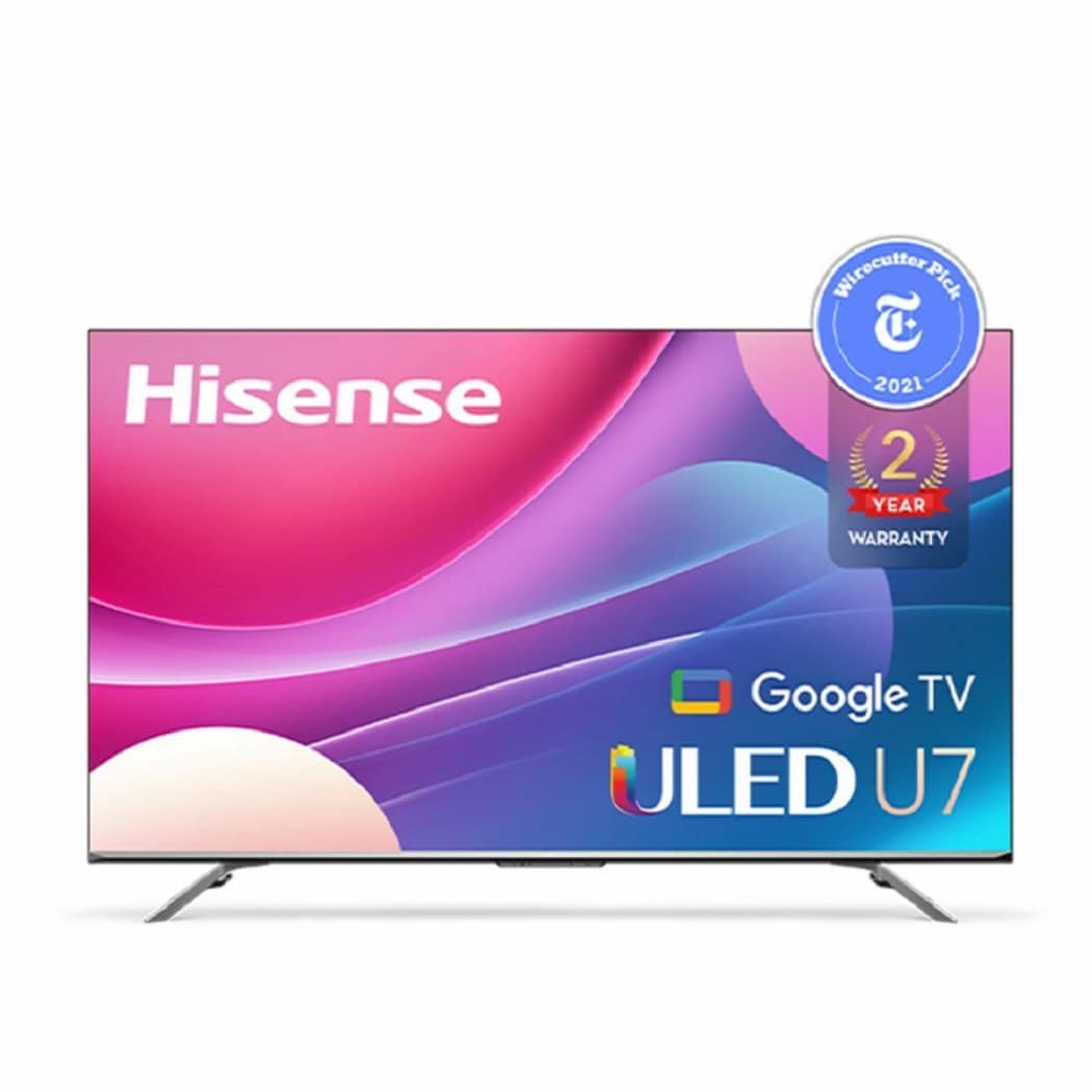 Televisor Hisense 55 | 55U7H | ULED 4K | Google TV | Dolby Vision HDR |  Quantum Dot | Game mode