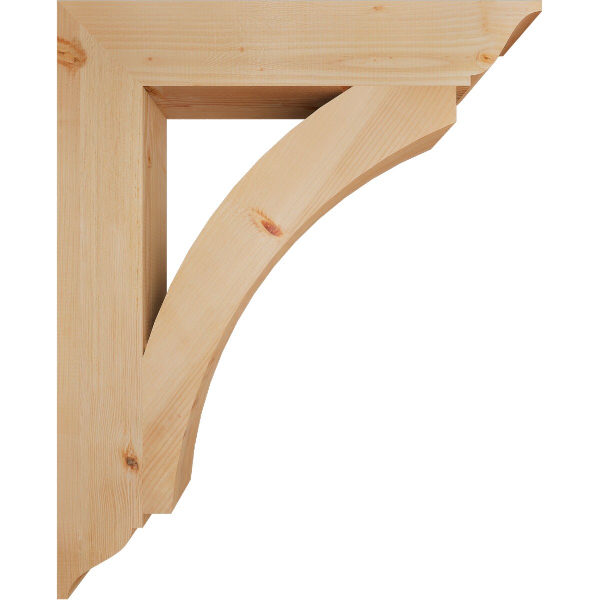 Ekena Millwork BKT06X34X42THR01SDF Exterior-Brackets-Braces - View #3