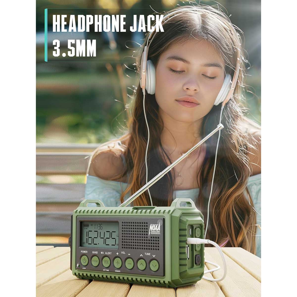 Aoibox LAWR0917038 Weather-Radio - View #8