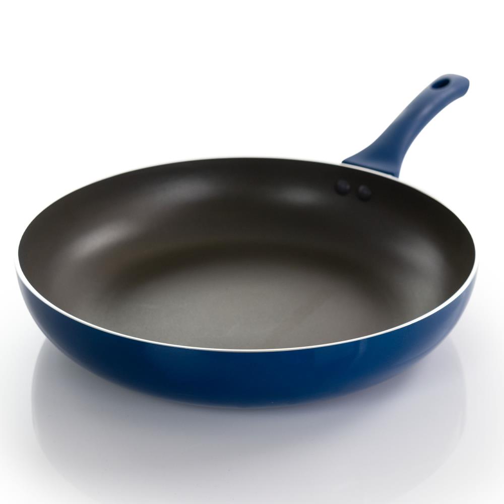 Wholesale Gibson Saute Pan W/ Lid- 5qt- Blue YALE BLUE