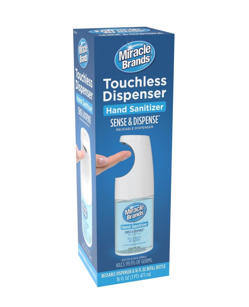 Buy Miracle Brands, Sense and Dispense Touchless Hand Sanitizer Dispenser  Online at desertcartCameroon