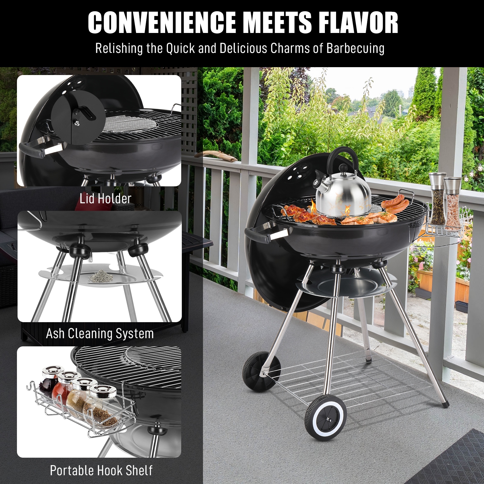 Winado LO1G57000675 Charcoal-Grills - View #9