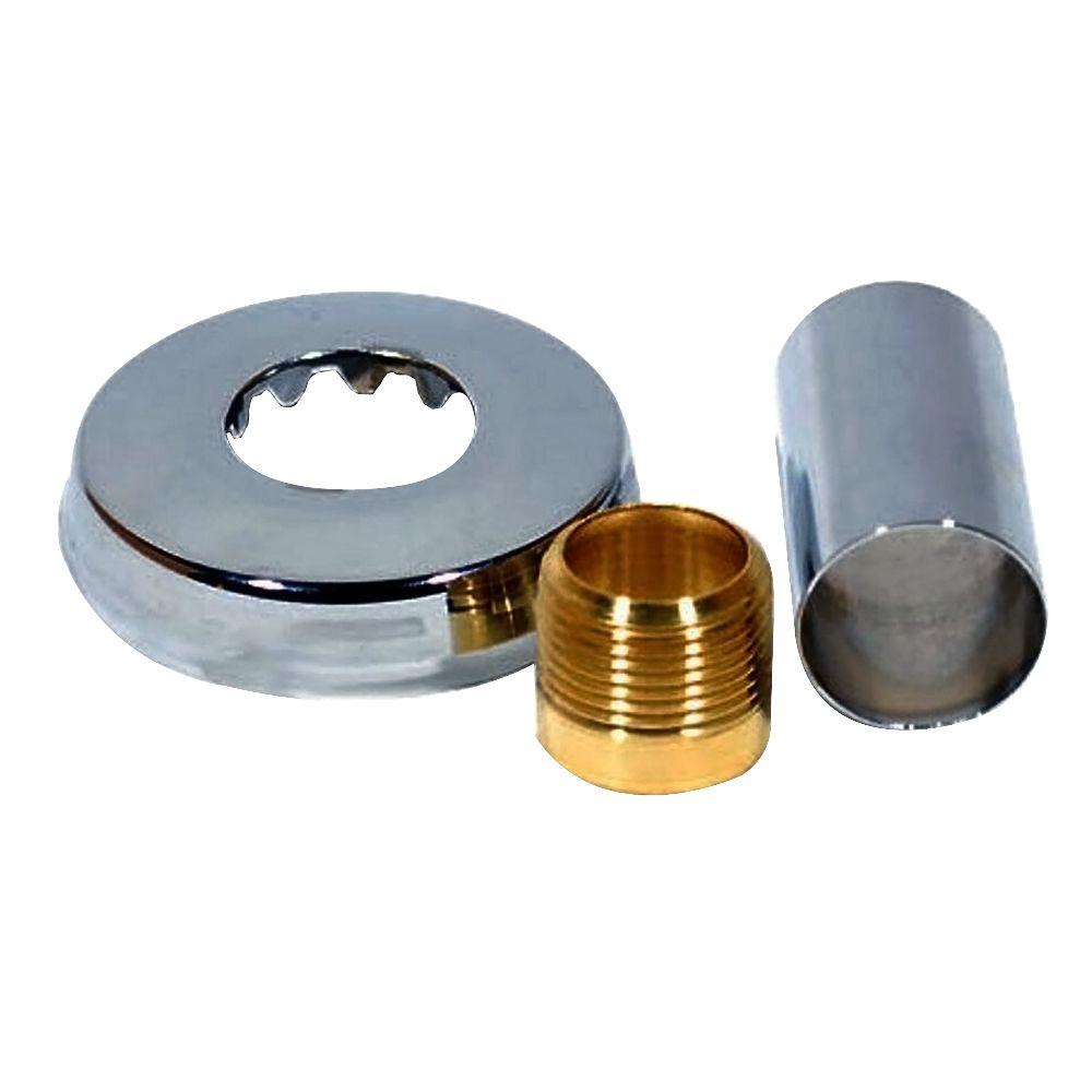 Sloan H533AS Chrome Brass Universal Fit Flush valve repair kit for 