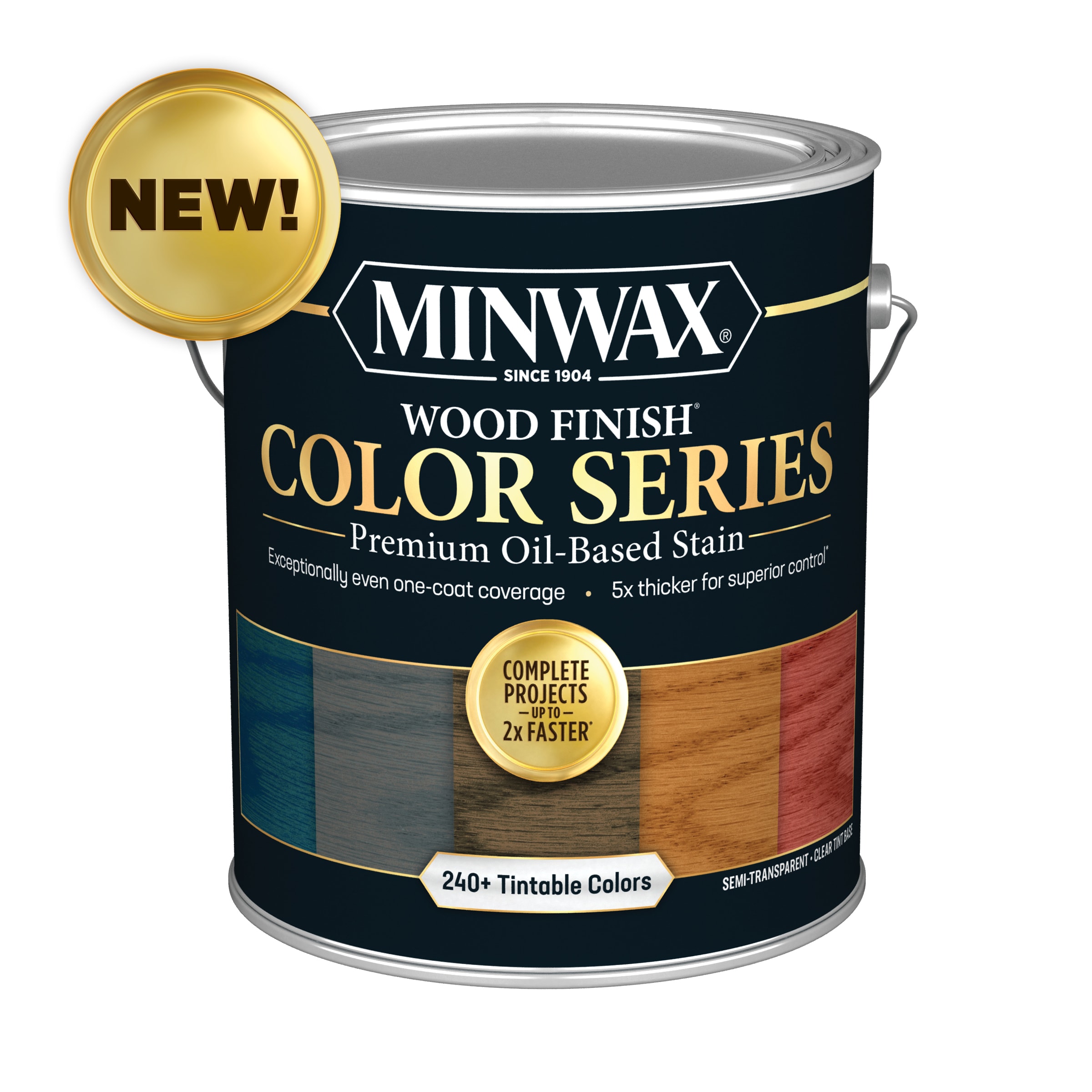 Minwax Tintable Clear Water Based Interior Stain Color Chart For Wood ...