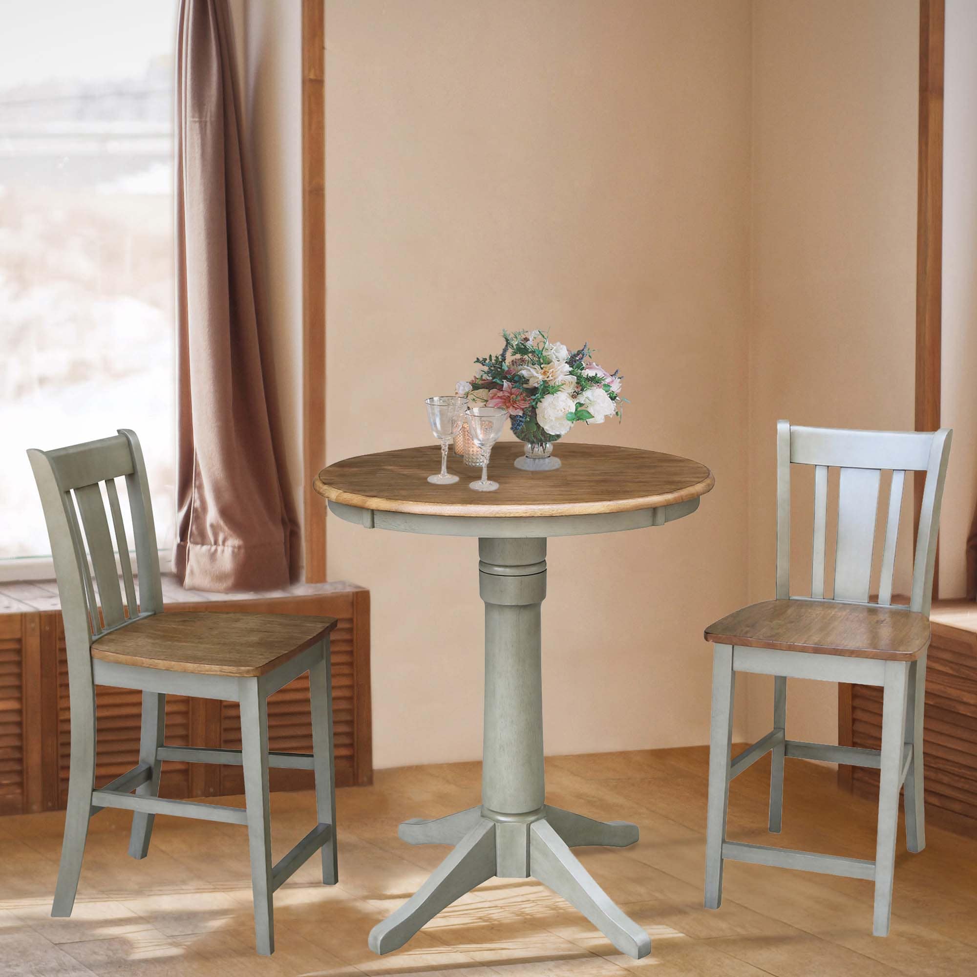 International Concepts K41-30RT-27B-S102-2 Dining-Sets - View #2