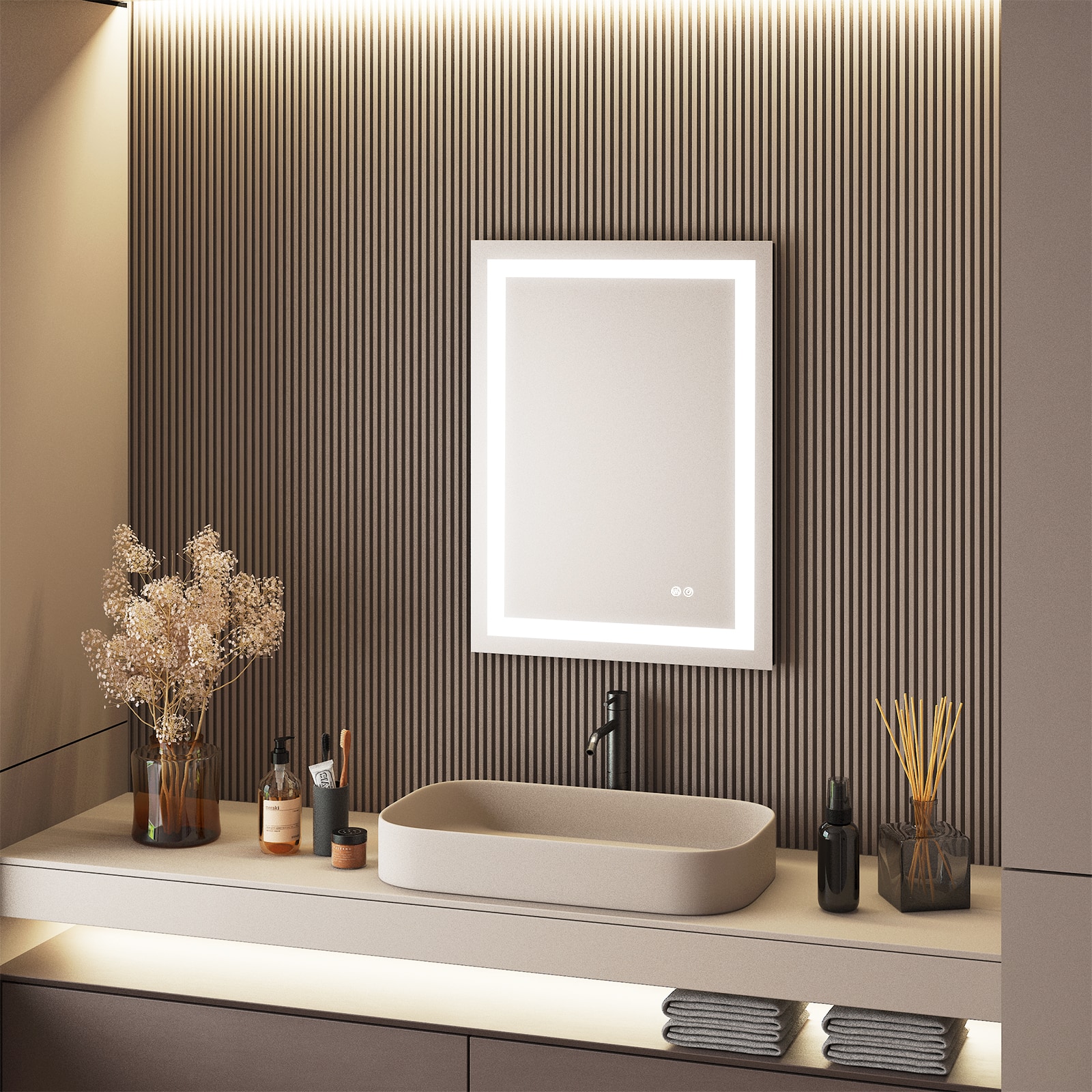 Forclover MRE-AL2432 Framed-Bath-Mirrors - View #14