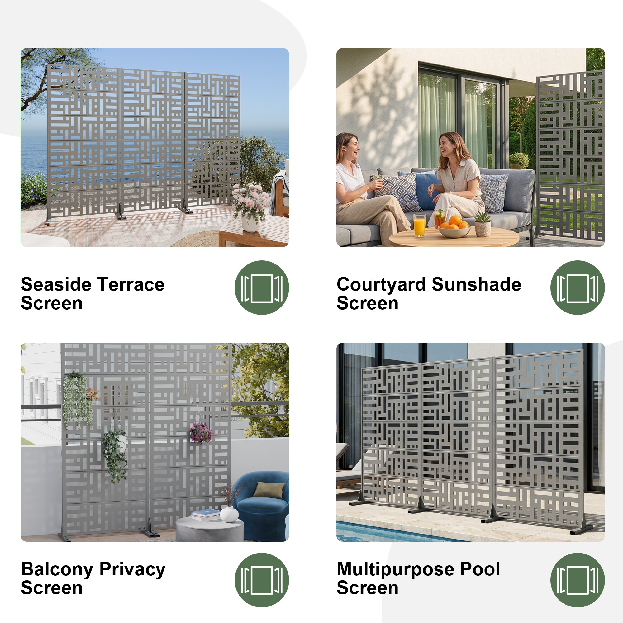 Misty Moon LW0409-OPS-PF300 Outdoor-Privacy-Screen - View #5