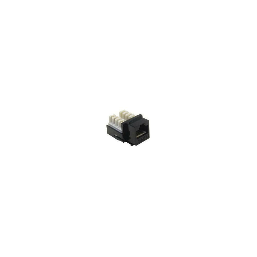 Cat 6 110 Type Rj45 Unshielded Keystone Jacks Black at Lowes.com