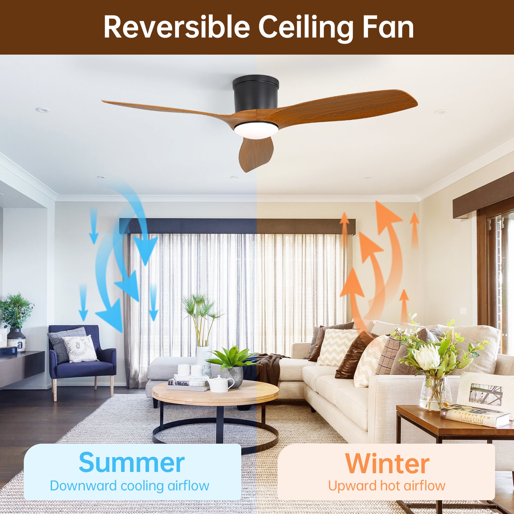 SINOFURN SYD130002WT Ceiling-Fans - View #8