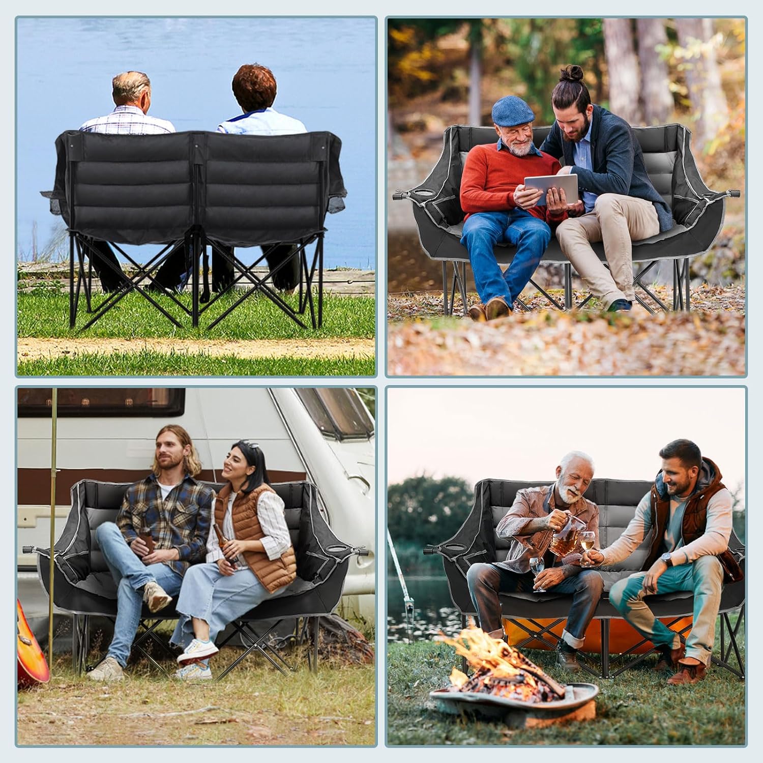 Esazn YLY-GRAY-LYU Beach-Camping-Chairs - View #7